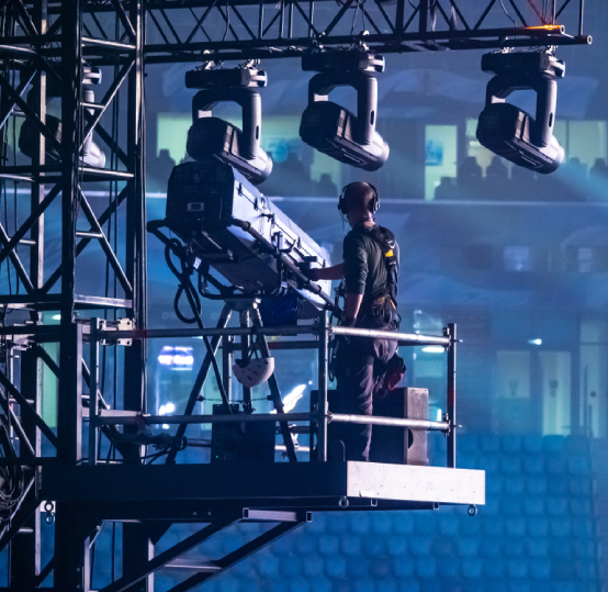 Lighting technicians